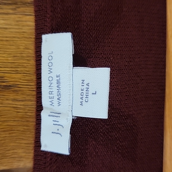 Womens J Jill 100% merino wool sweater size large. - Picture 2 of 5